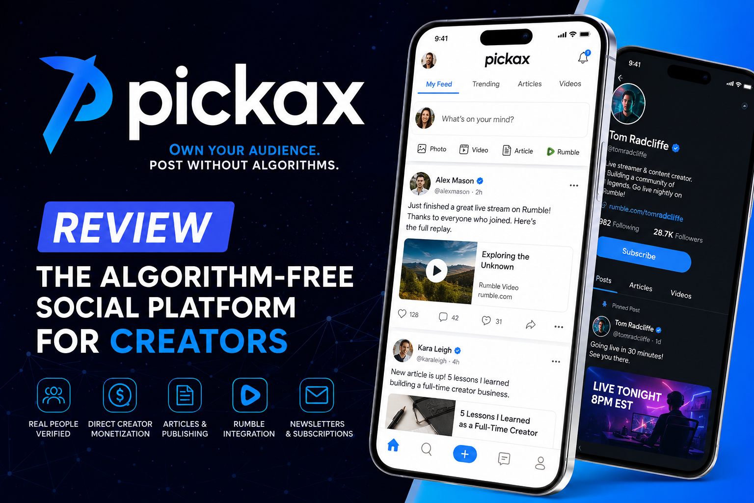 Pickax Review: Is This the Social Media Platform Creators Have Been Waiting For?